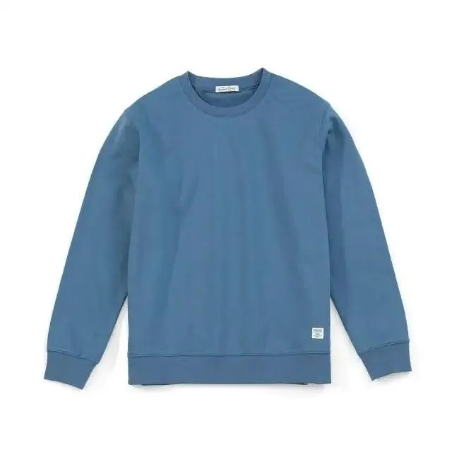New Autumn  Winter Sweatshirt Men Casual Minimalist Sweatshirt O-Neck For Men Solid Color Ladies Long Sleeve Casual Pullover Clothes Sweatshirt