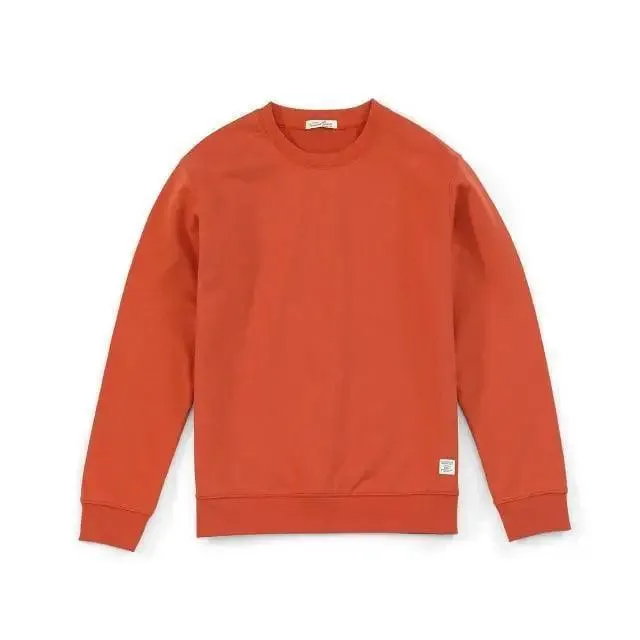 New Autumn  Winter Sweatshirt Men Casual Minimalist Sweatshirt O-Neck For Men Solid Color Ladies Long Sleeve Casual Pullover Clothes Sweatshirt