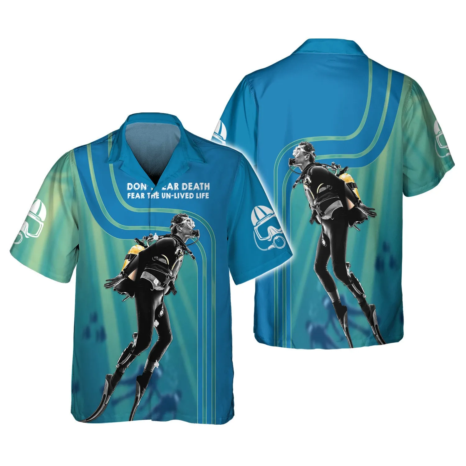 New Fashion Scuba Diving 3D All Over Printed Hoodies For Men and Women