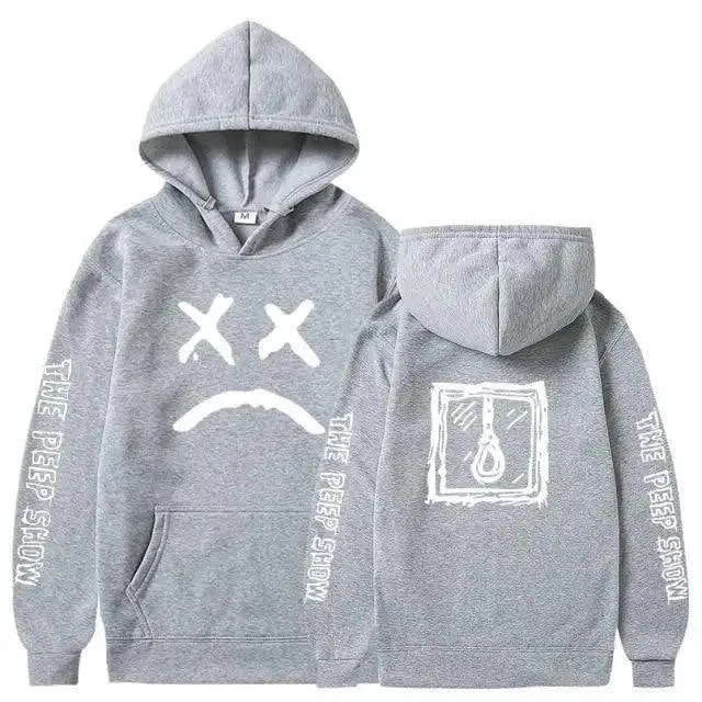 New Happy Cool Smiling Face Print Winter Fashion Couple Pullover Streetwear Sweatshirts Cute Aesthetic Print Classic Hoodies For Men Women Unisex Durable Comfortable Hoodies