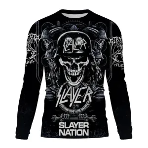 New Men's Long sleeved Tshirt Men O Neck terror Skull 3D Printed Street Trend Harajuku Style Hip Hop Clothing Sweatshirt Tops
