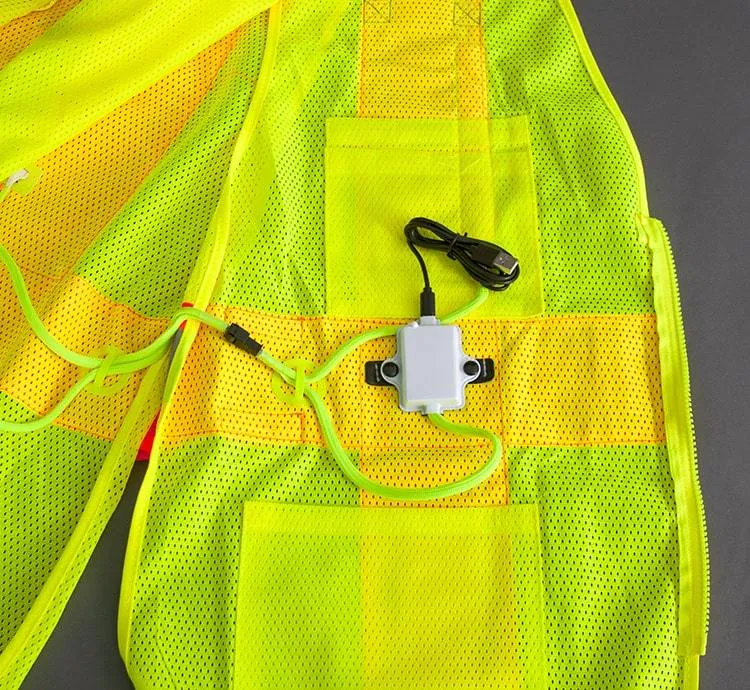 Nite Beams Class 2 LED Mesh Adjustable Breakaway Vest, Medium - 6XL