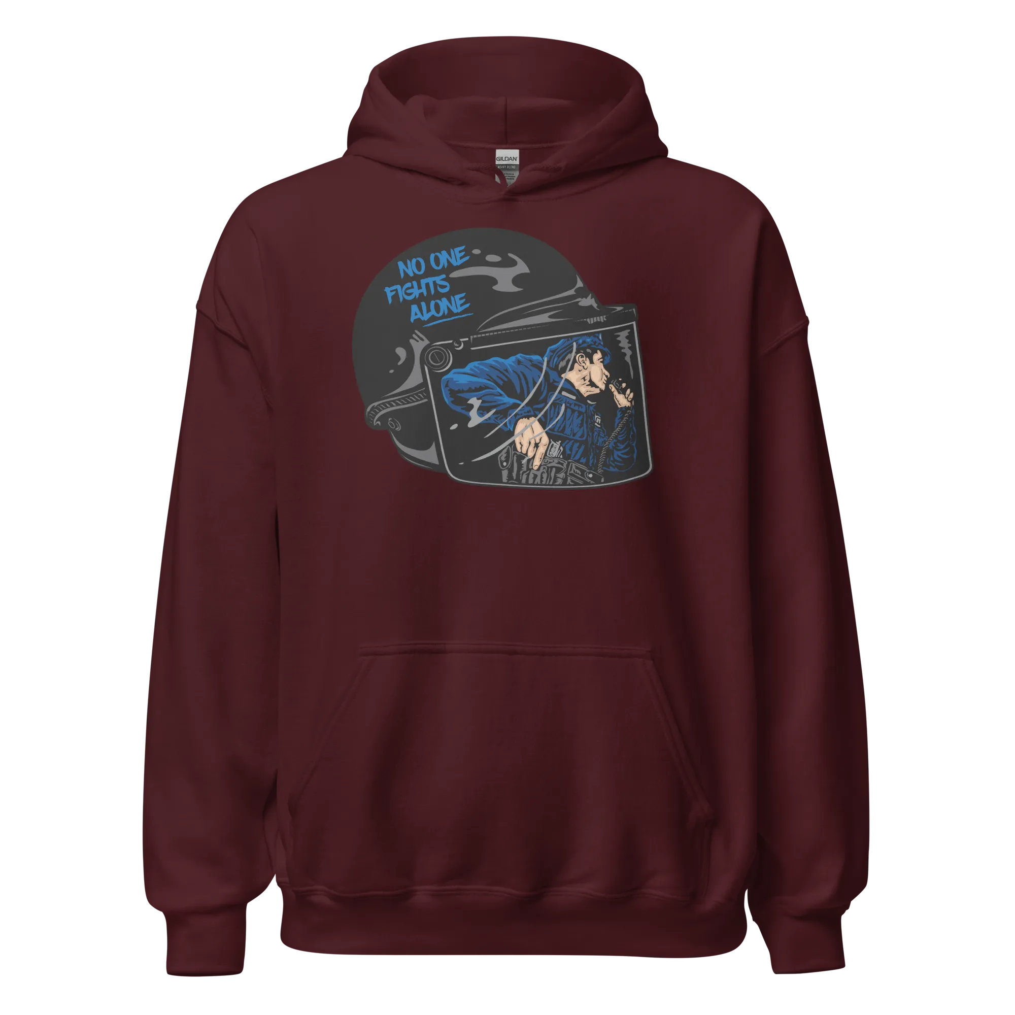 No One Fights Alone Hoodie