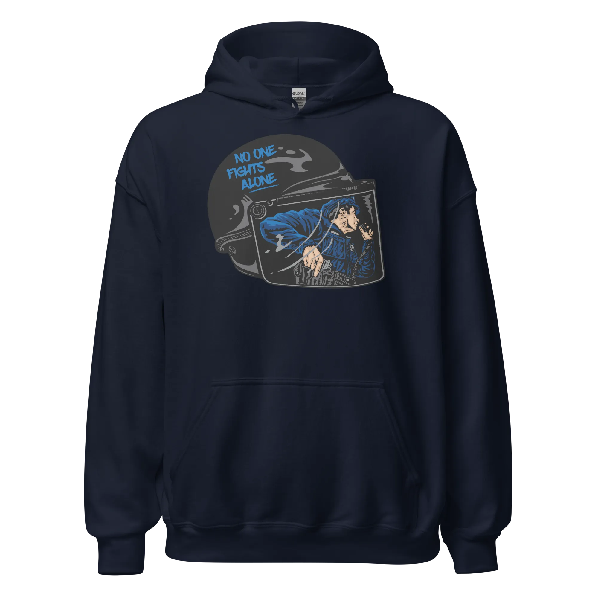 No One Fights Alone Hoodie