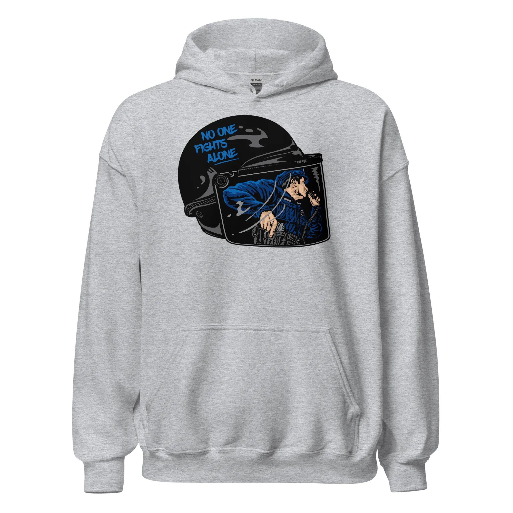 No One Fights Alone Hoodie