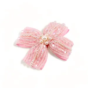 Noughts & Crosses Girls Designer Hair Bow Clip