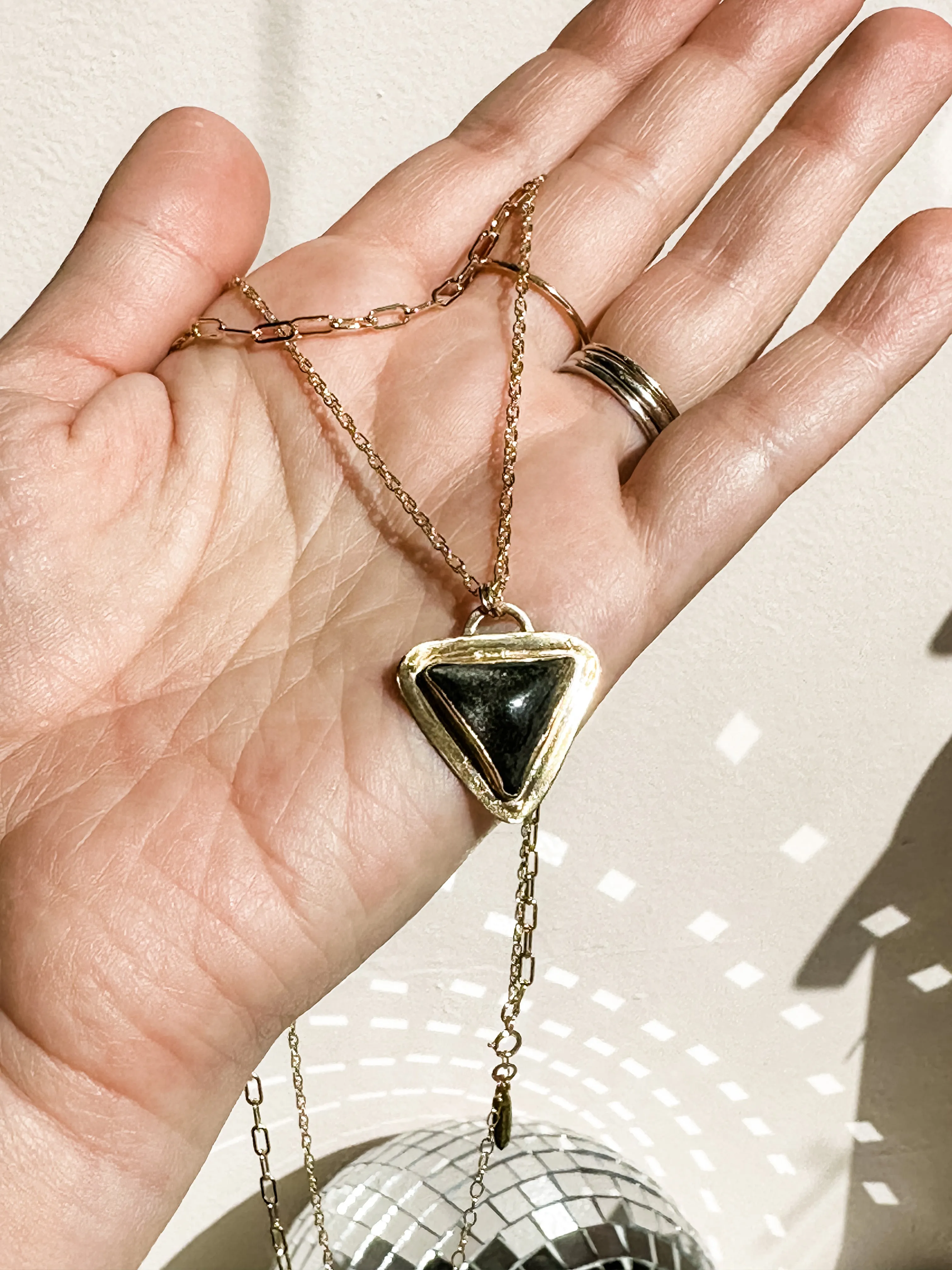 Onyx Double Up Layering Necklace