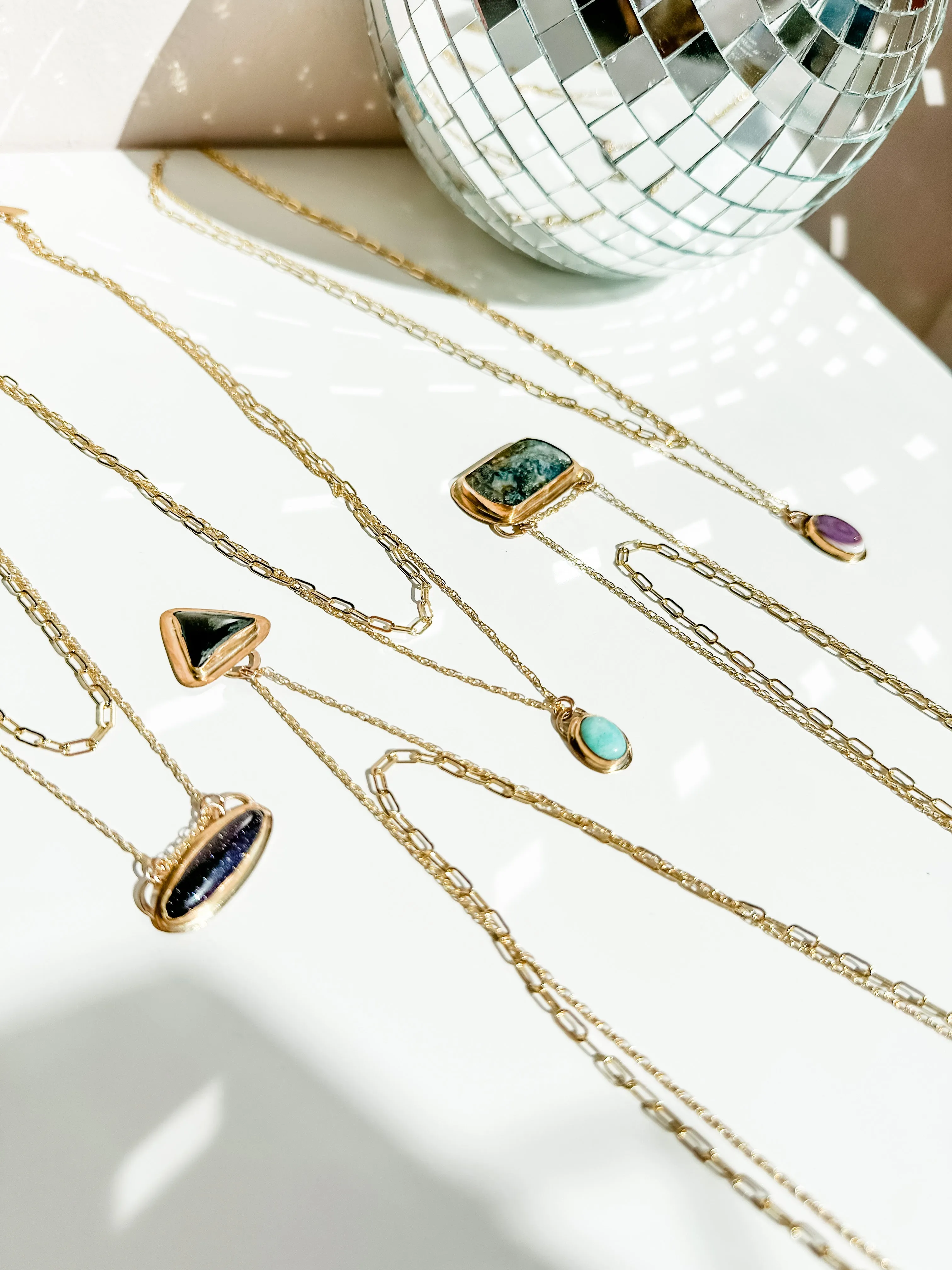 Onyx Double Up Layering Necklace