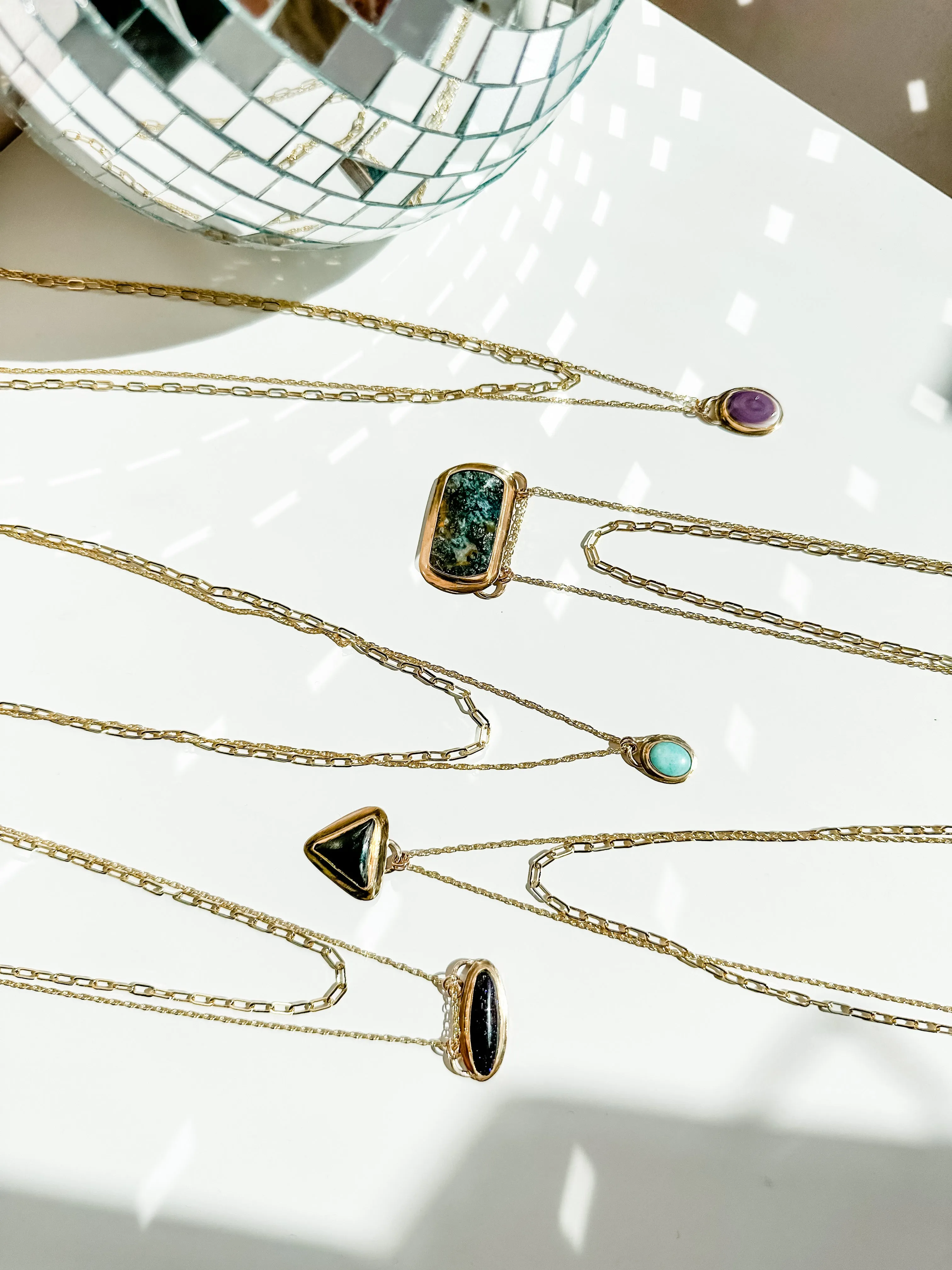 Onyx Double Up Layering Necklace
