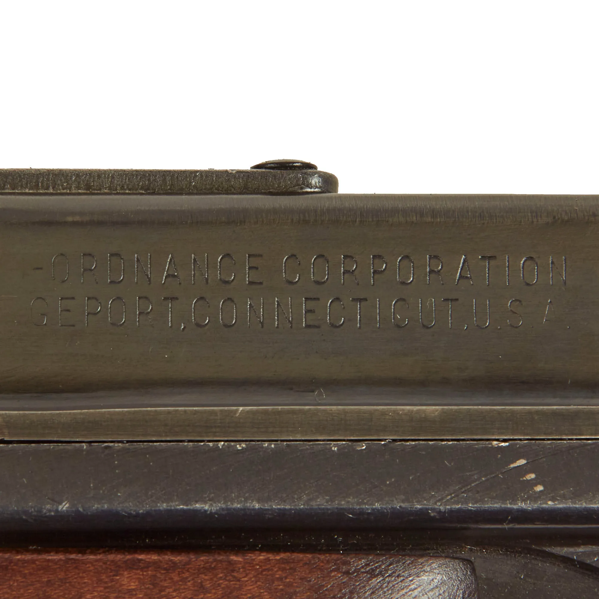 Original U.S. WWII Thompson M1 Display Submachine Gun by Auto-Ordnance Serial 157229 - Original WWII Parts with Replica Buttstock Wood