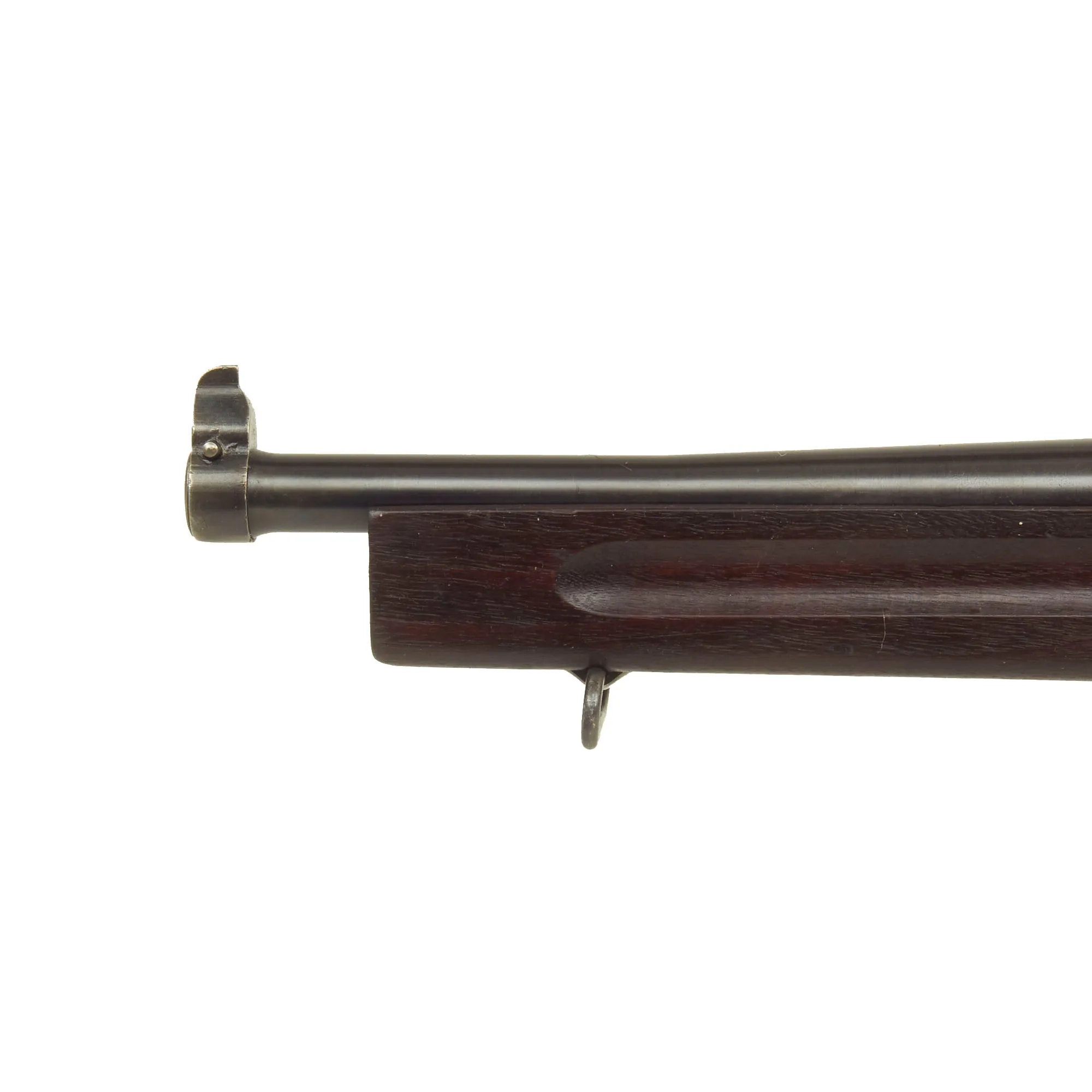 Original U.S. WWII Thompson M1 Display Submachine Gun by Auto-Ordnance Serial 157229 - Original WWII Parts with Replica Buttstock Wood
