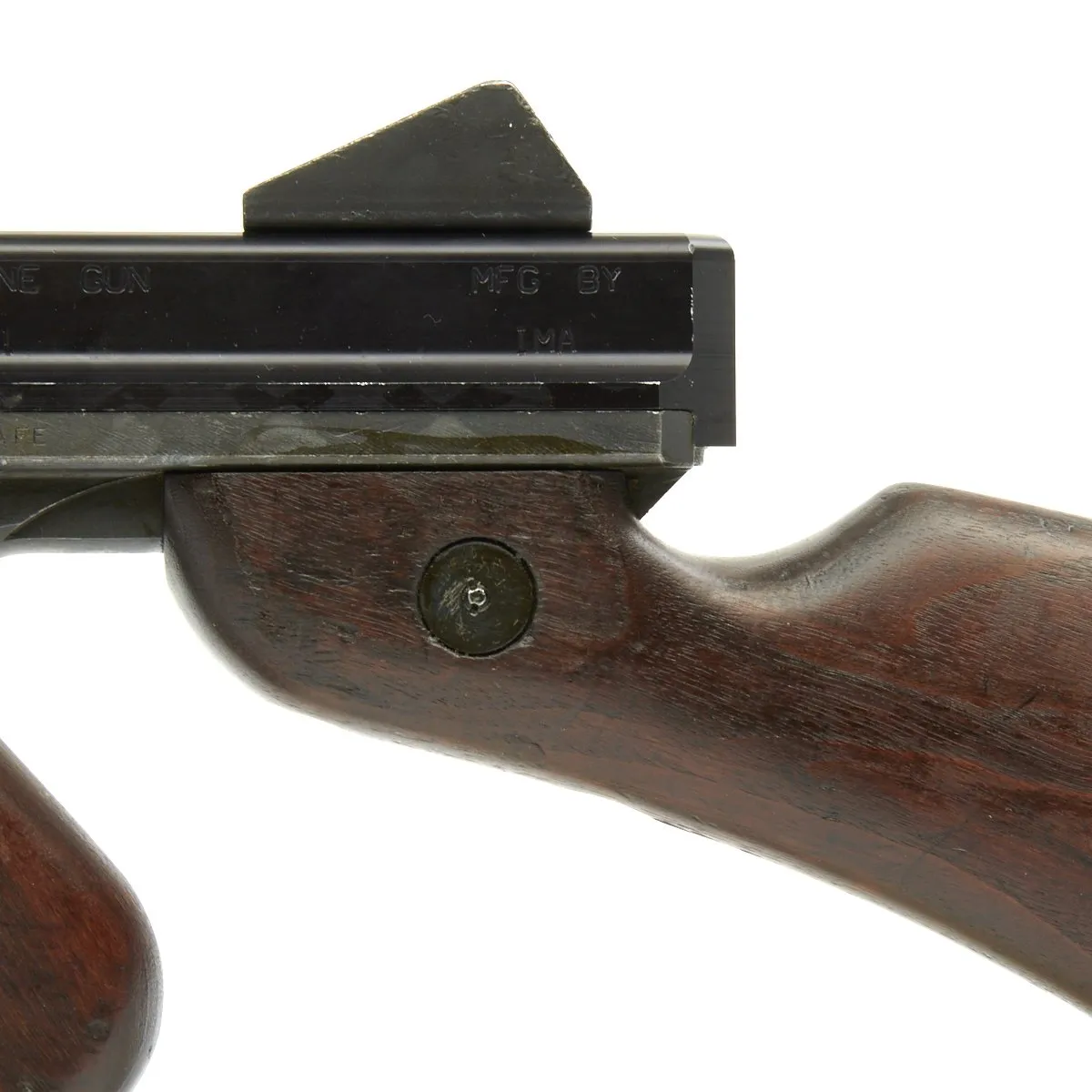 Original U.S. WWII Thompson M1 Display Submachine Gun with Sling