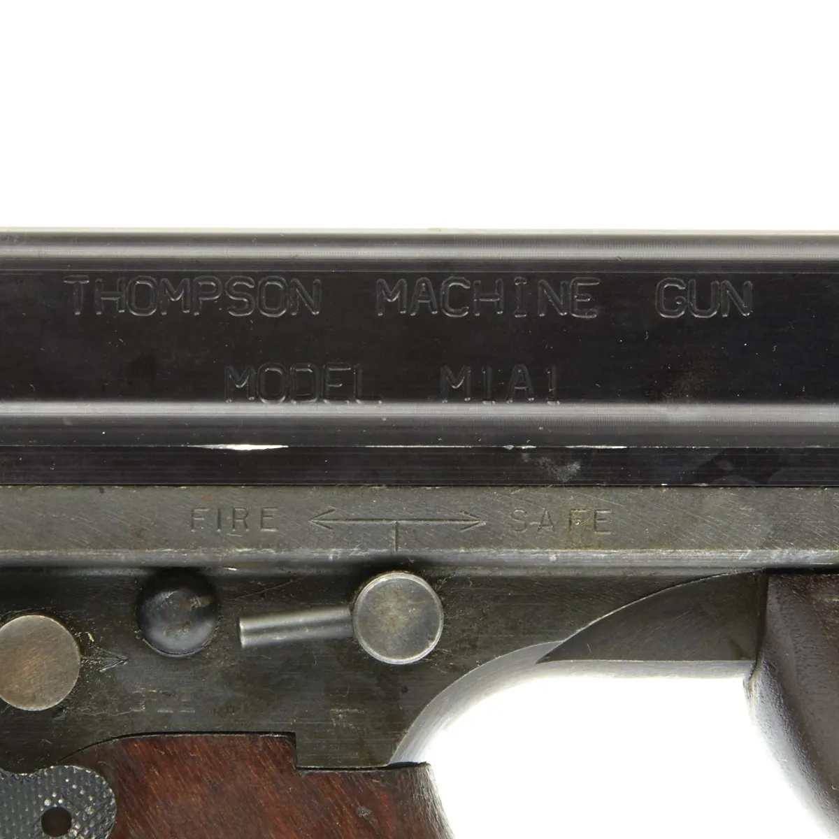 Original U.S. WWII Thompson M1 Display Submachine Gun with Sling