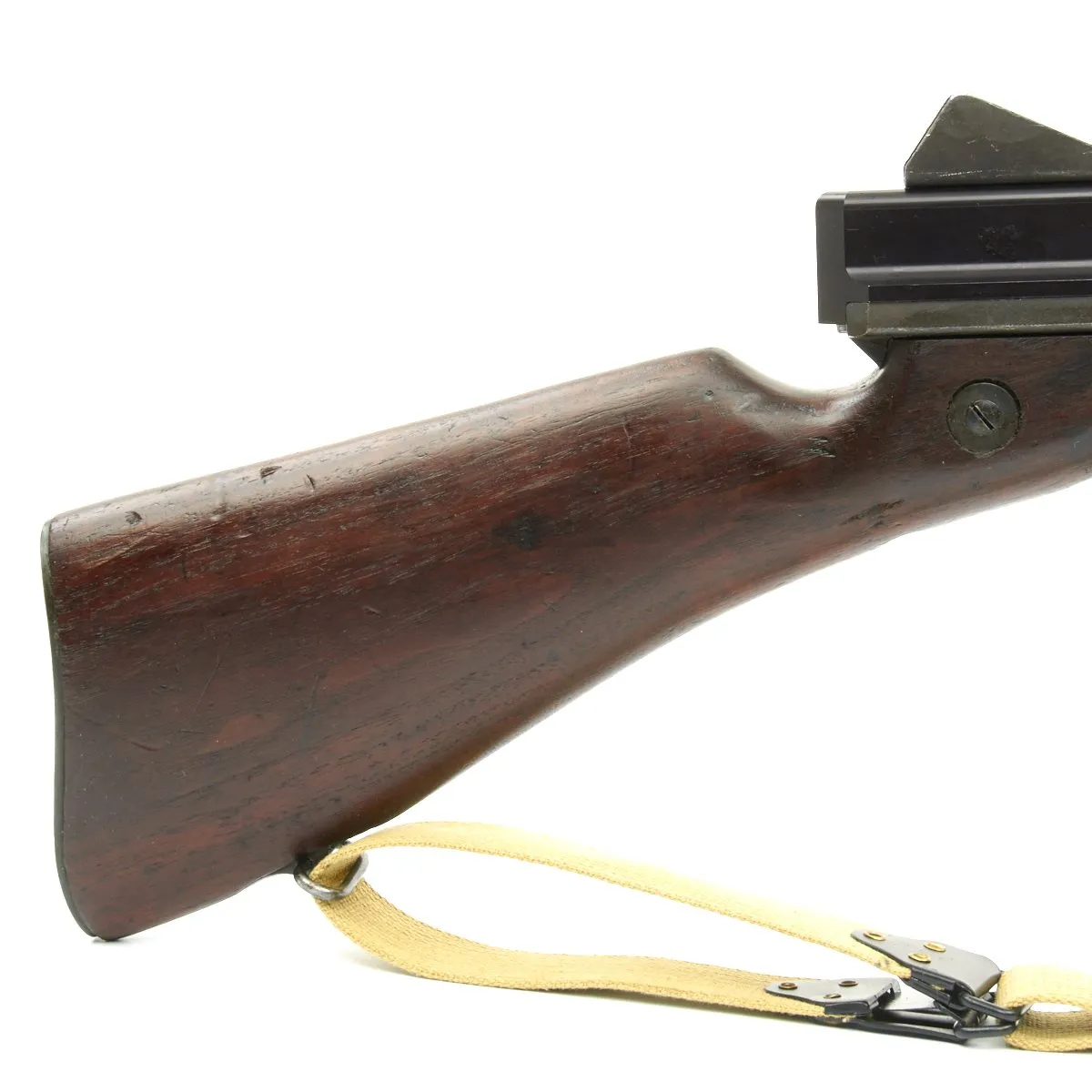Original U.S. WWII Thompson M1 Display Submachine Gun with Sling