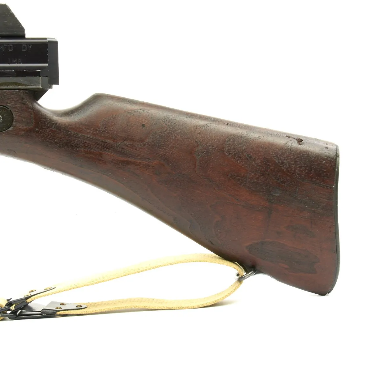 Original U.S. WWII Thompson M1 Display Submachine Gun with Sling