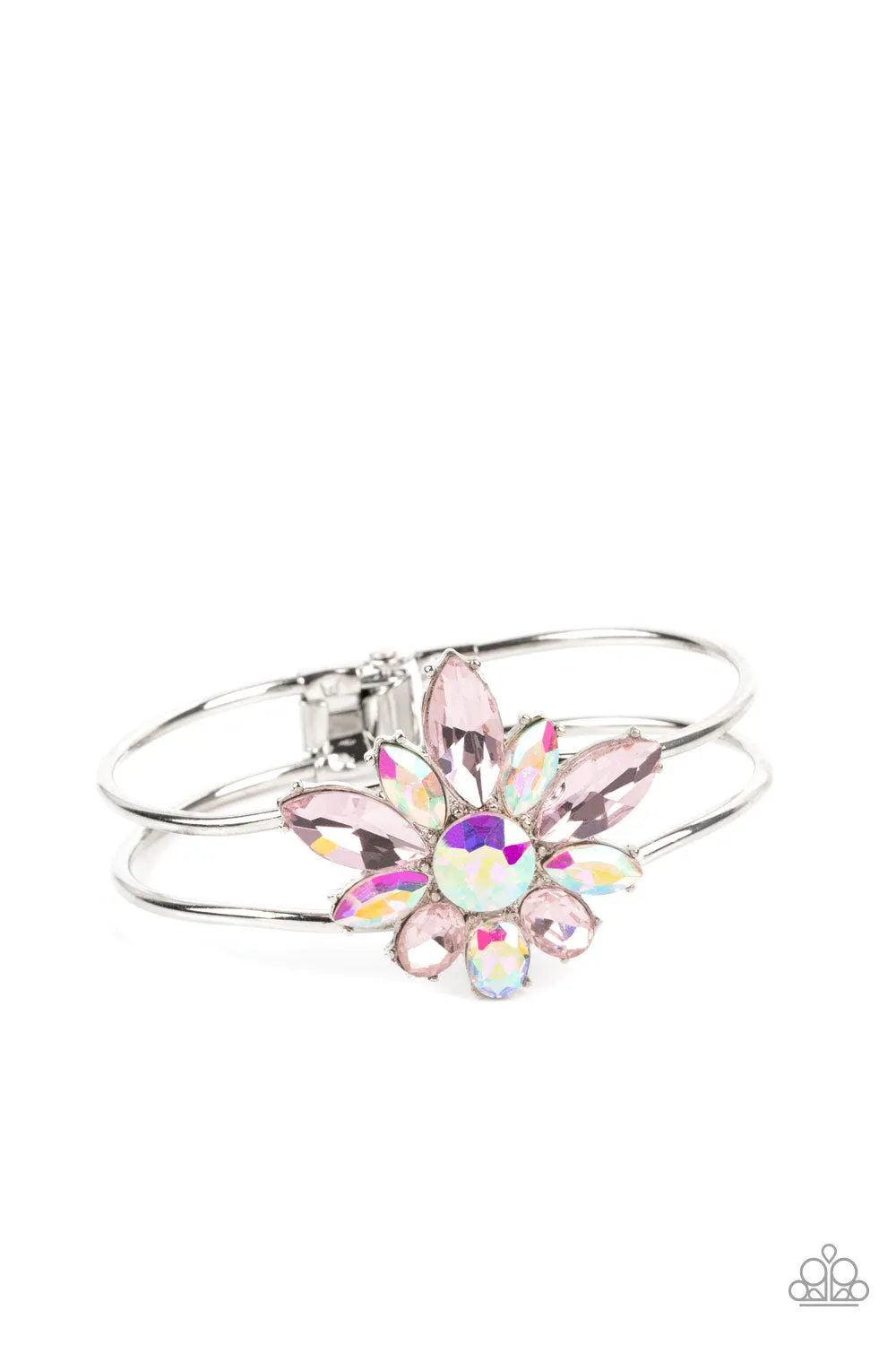 Paparazzi Chic Corsage Bracelet Multi (Iridescent)