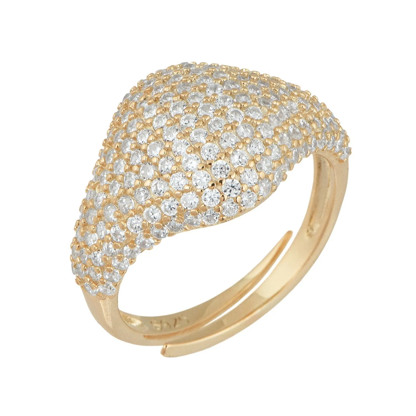 Pavé Pinky Ring