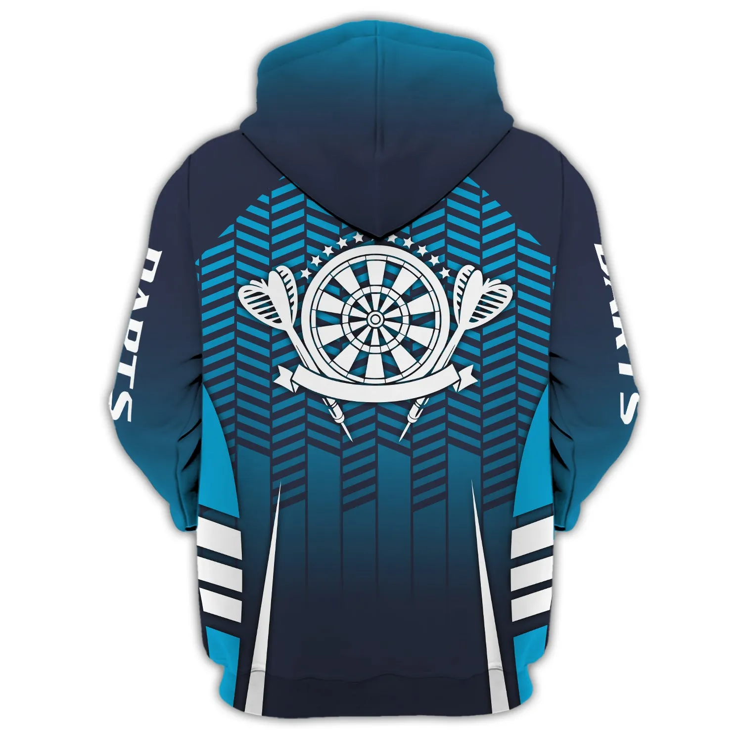 Personalized Name Dart Board Blue 3D Printed Shirts
