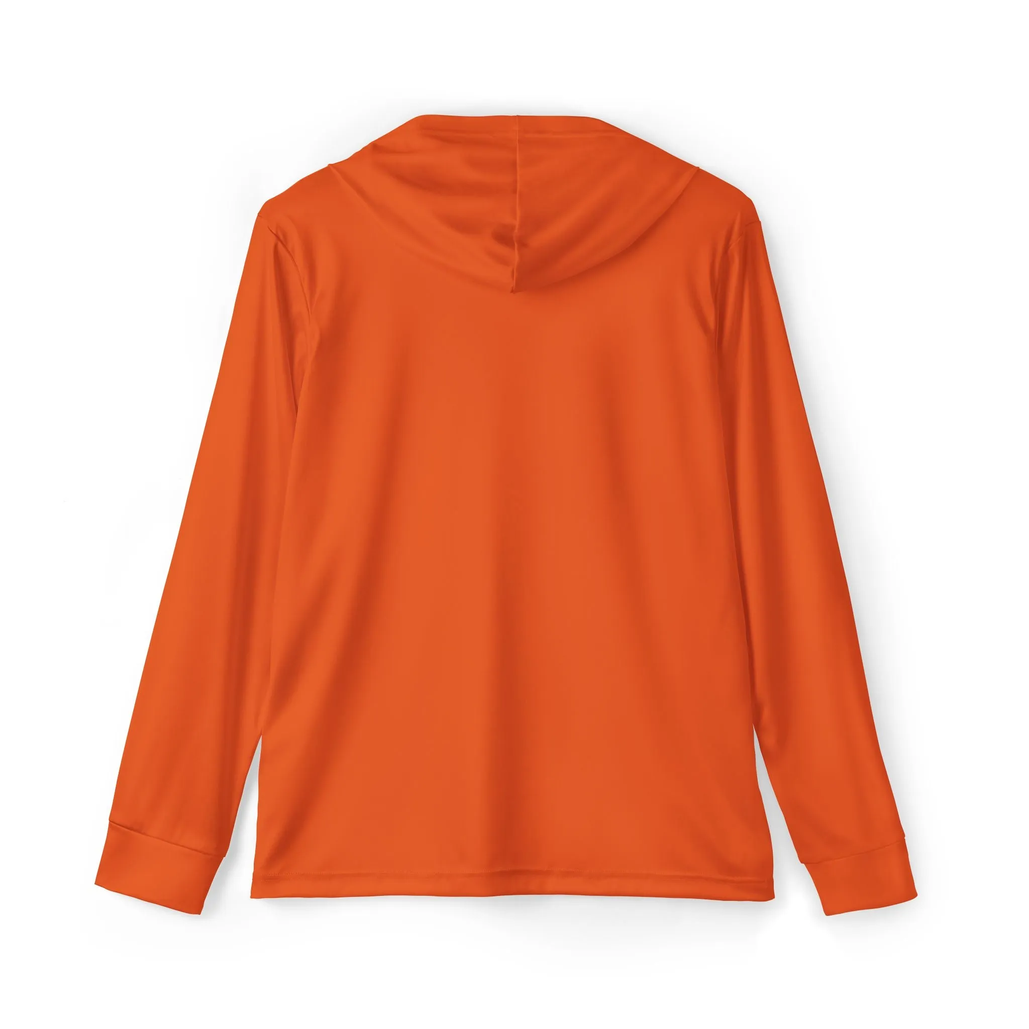 Phinz Up (V2 / Orange) Men's Sports Warmup Hoodie (AOP)