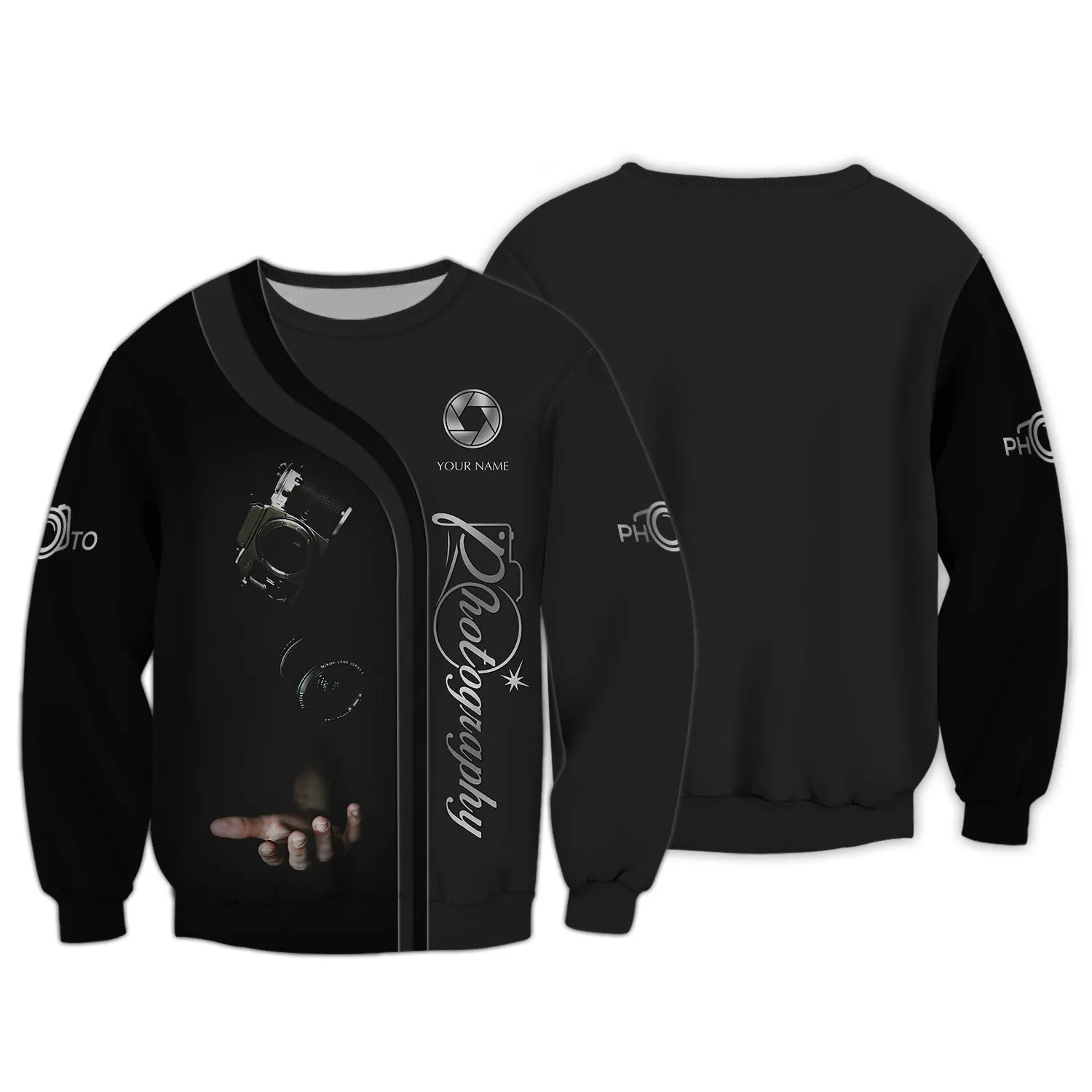 Photography Shirts Custom Photographer Zipper Hoodie, Bomber, Sweater, Polo, Hawaiian,.. Film Camera 3D Shirts
