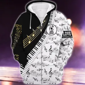 Piano A301 - 3D Full Print Shirts