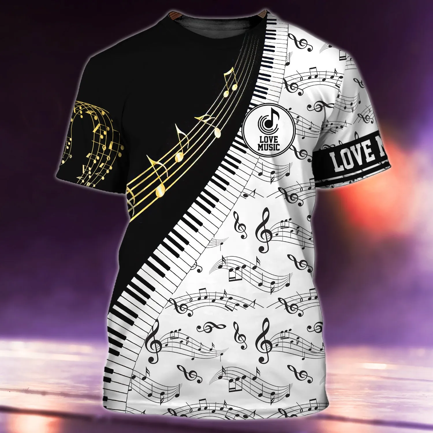 Piano A301 - 3D Full Print Shirts