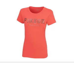 Pikeur Vida ladies t-shirt in Coral Red