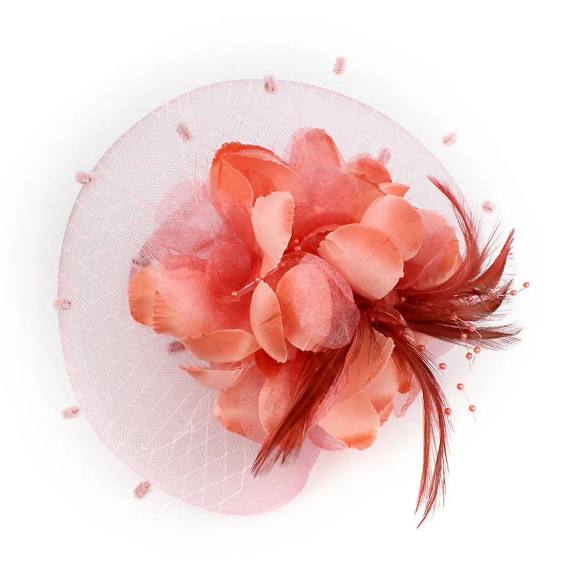 Pink Hair Fascinator Hat Occasion Hats and Fascinators Derby Hat