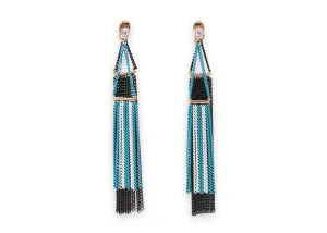 Plain beauty chain tassel drops