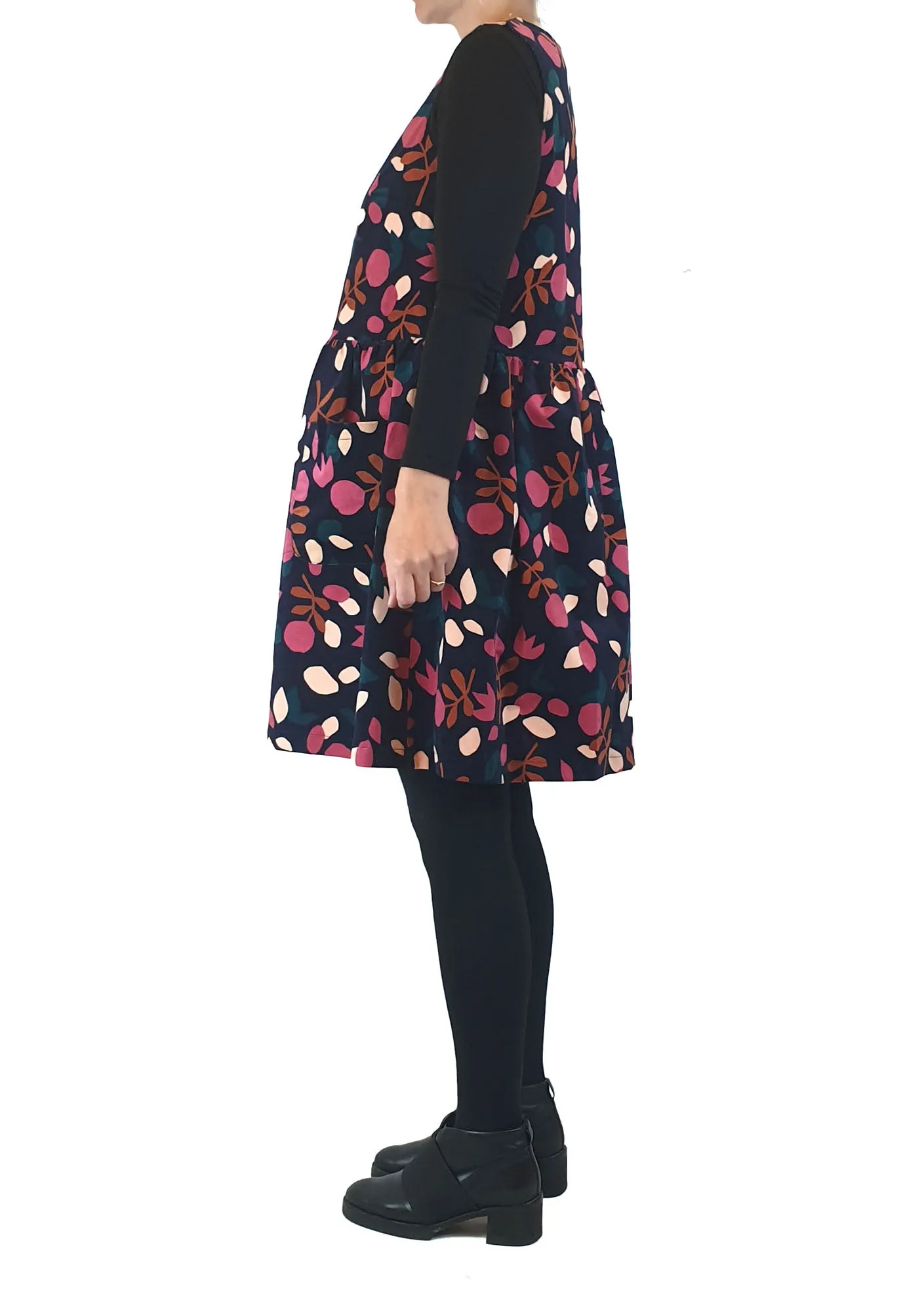 Princess Highway sleeveless floral cord dress size 8