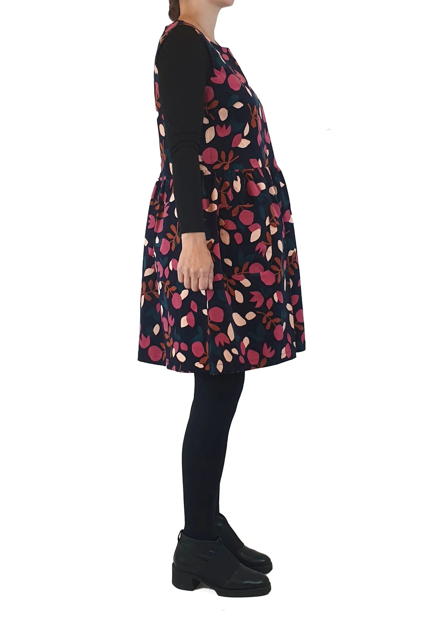 Princess Highway sleeveless floral cord dress size 8