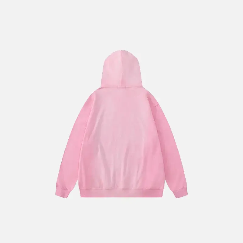Punk Party Singing Band Y2K Hoodie for Bold Streetwear Style