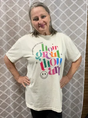 "How Great Thou Art" Easter T-Shirts