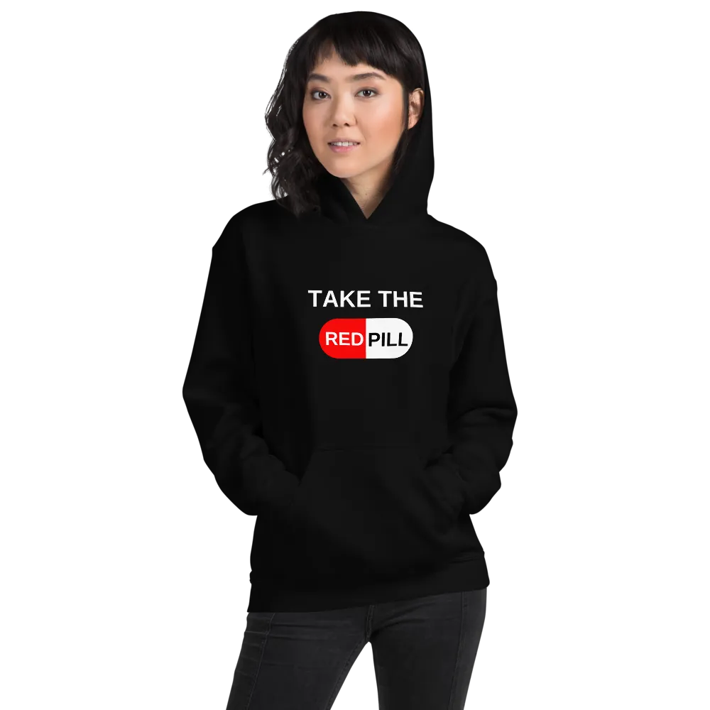 "Take the RED PILL" Unisex Hoodie