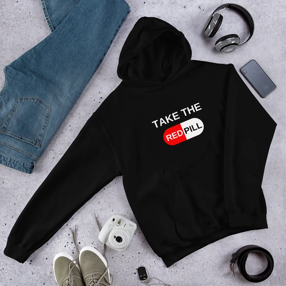 "Take the RED PILL" Unisex Hoodie