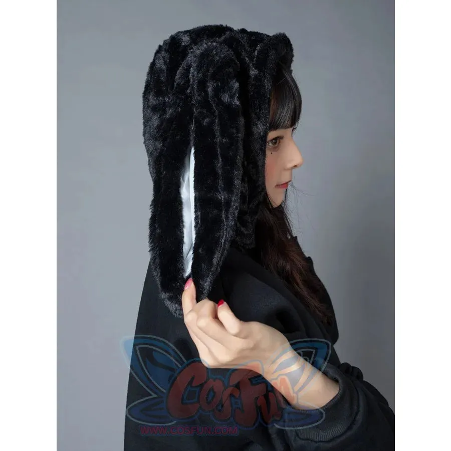 Rabbit Ears Oversize Brushed Hoodie mp005871