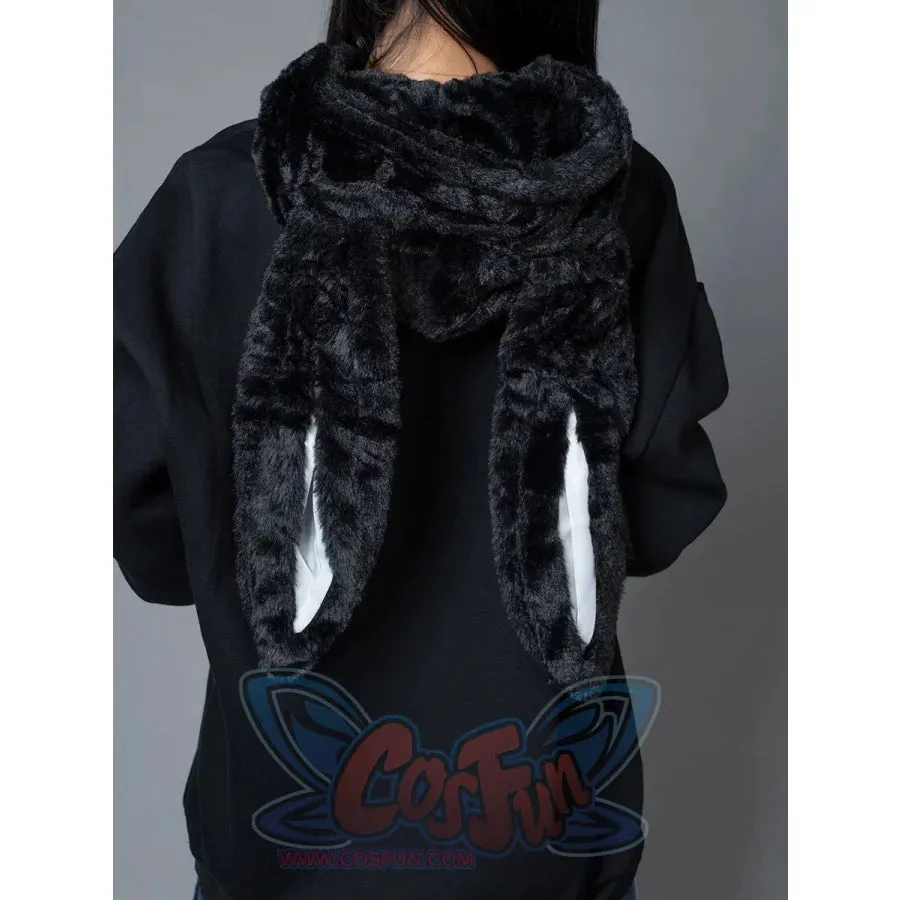 Rabbit Ears Oversize Brushed Hoodie mp005871