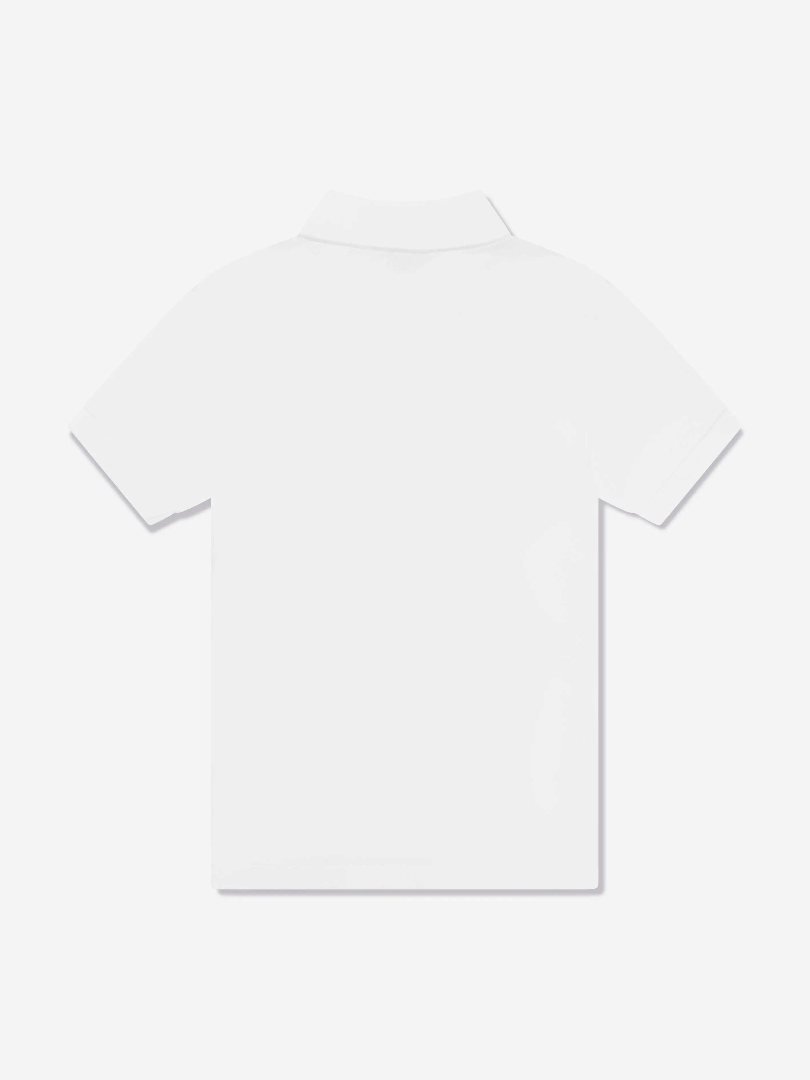 Ralph Lauren 男童白色徽标 Polo 衫
