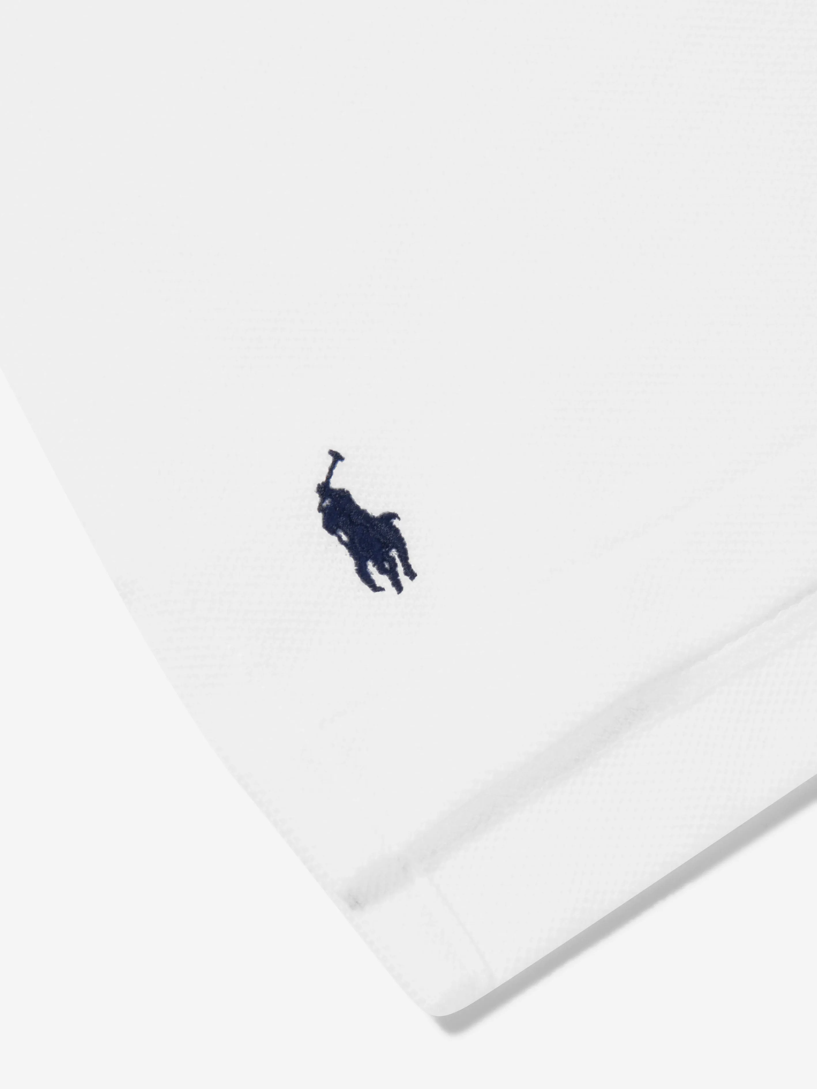 Ralph Lauren 男童白色徽标 Polo 衫
