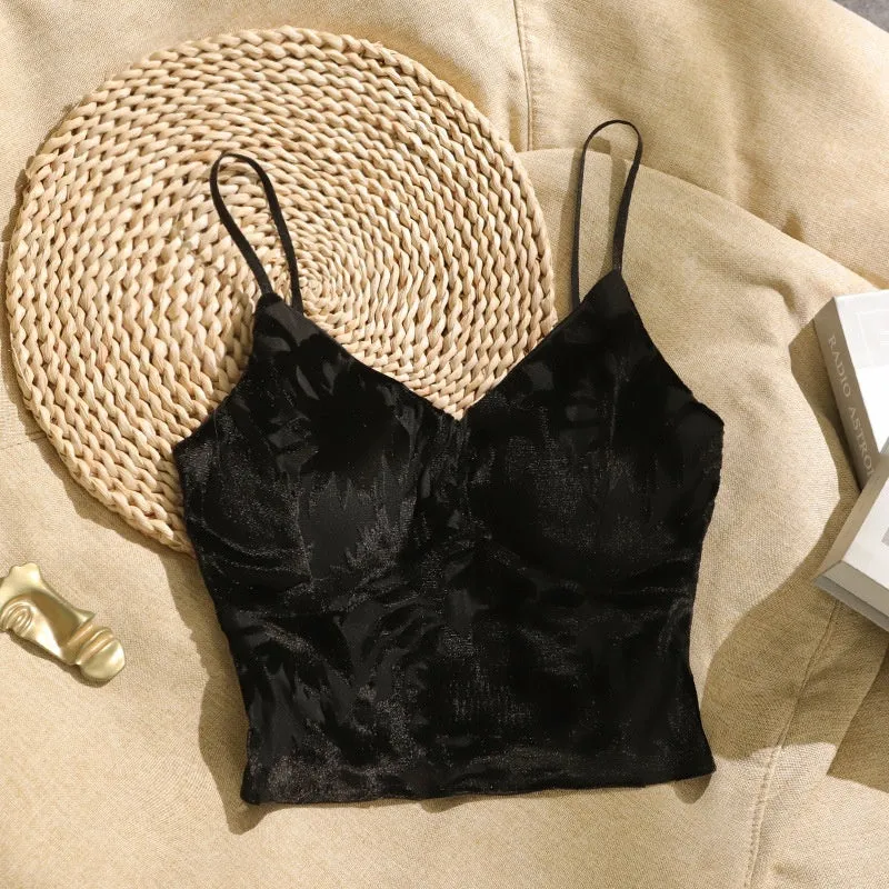 Recommended Base Inner Wear Tube Top Budget-friendly Women's V-neck Sling Vest