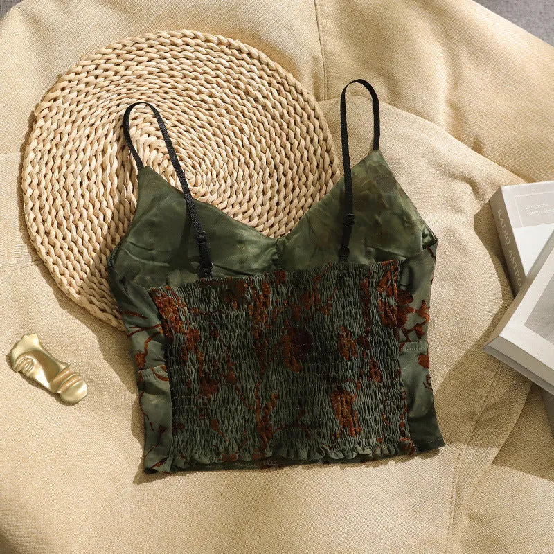 Recommended Base Inner Wear Tube Top Budget-friendly Women's V-neck Sling Vest