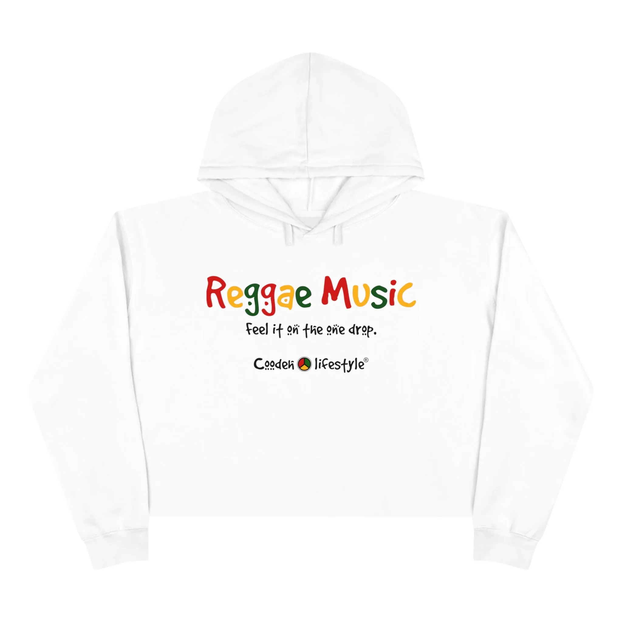 Reggae Crop Hoodie (RM)