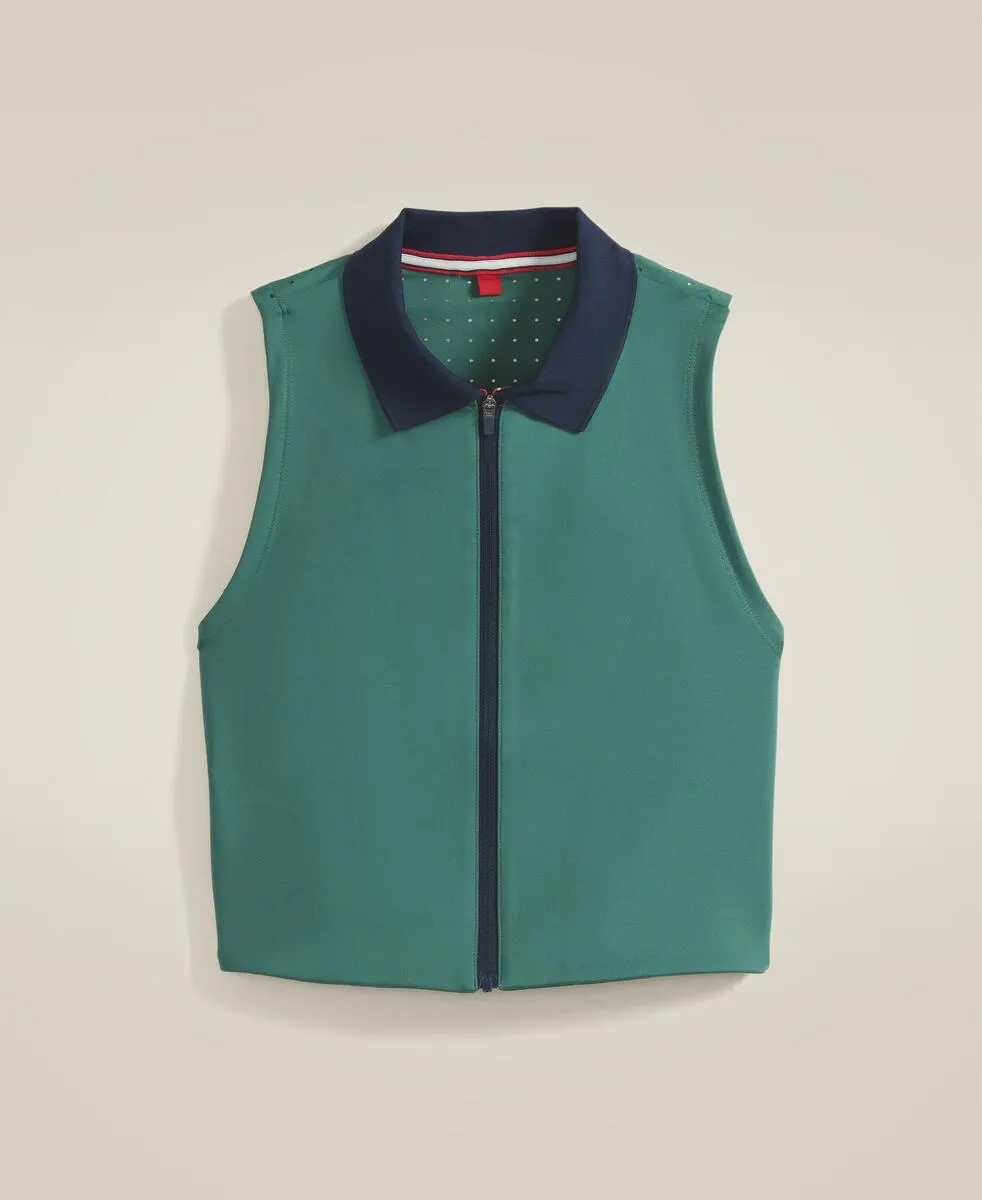 Riverside Cropped Polo