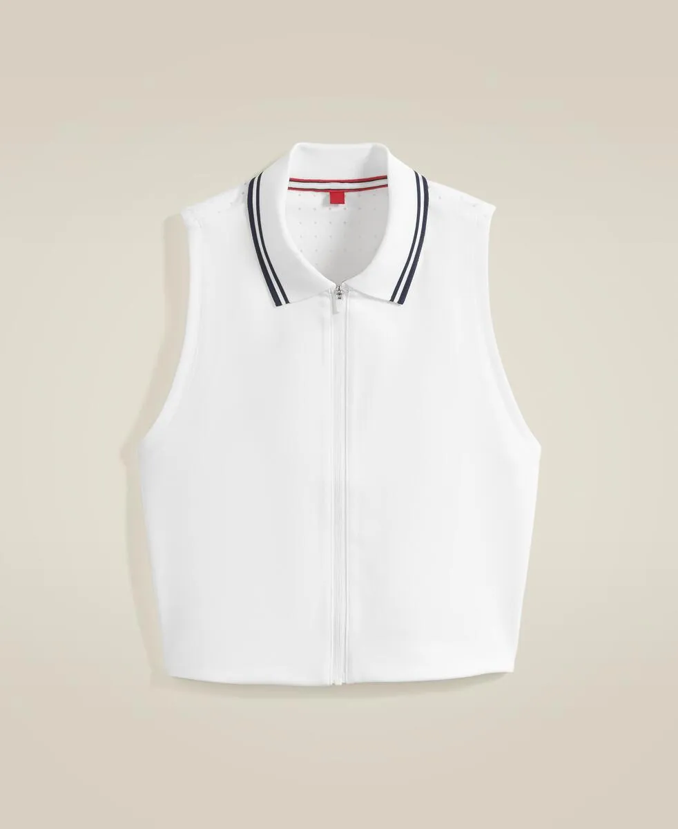 Riverside Cropped Polo