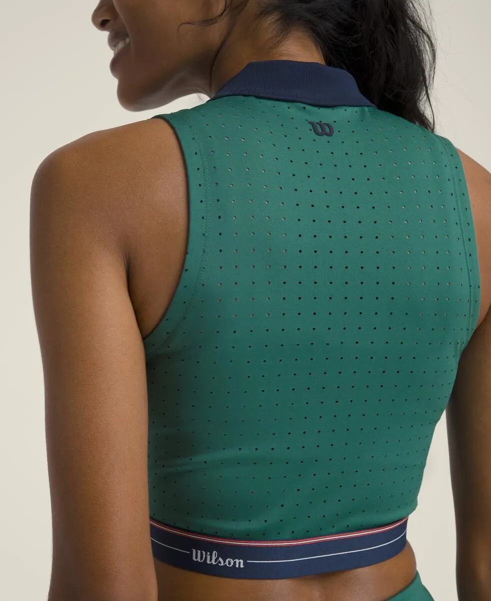 Riverside Cropped Polo