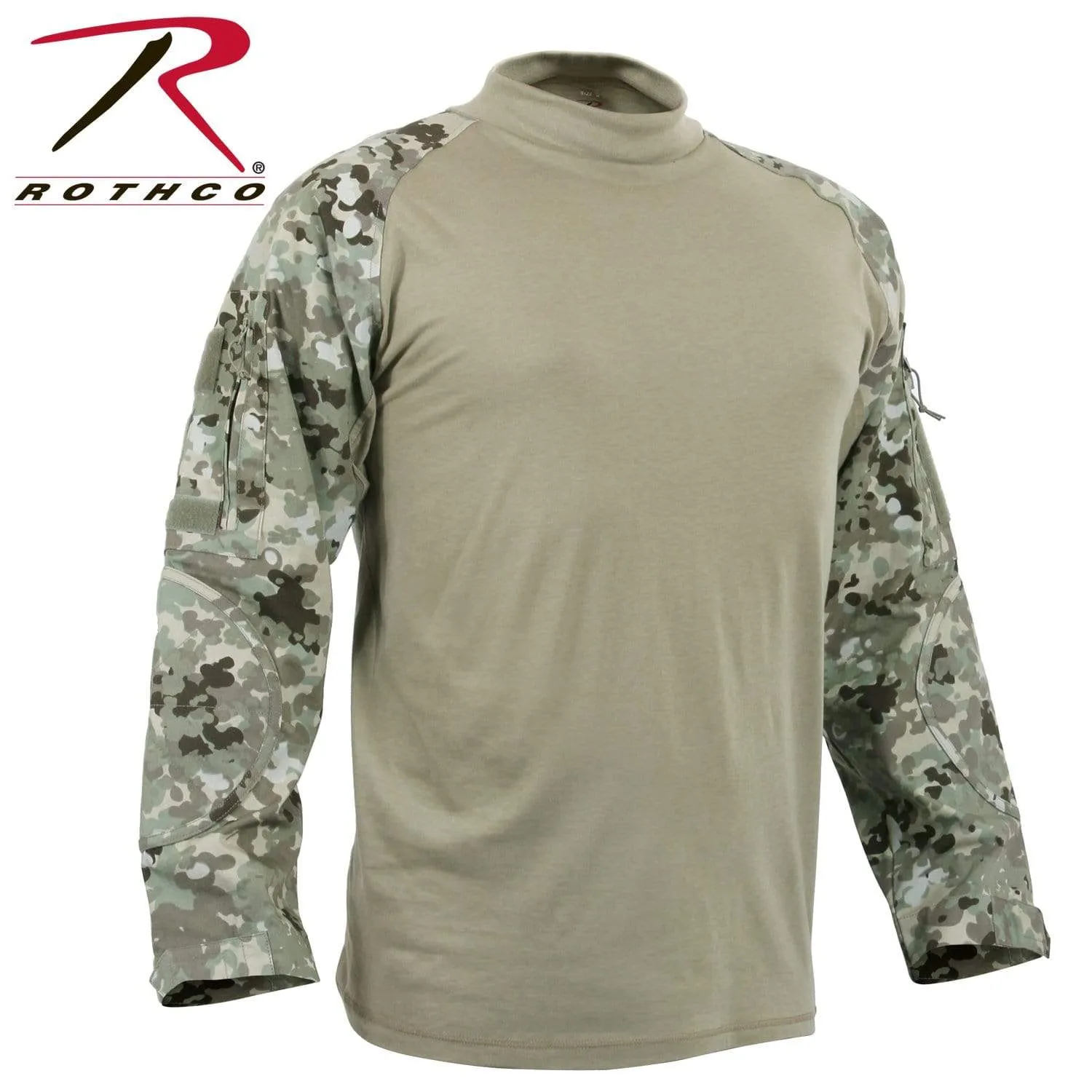 Rothco Military Combat Shirt- Total Terrain Camo