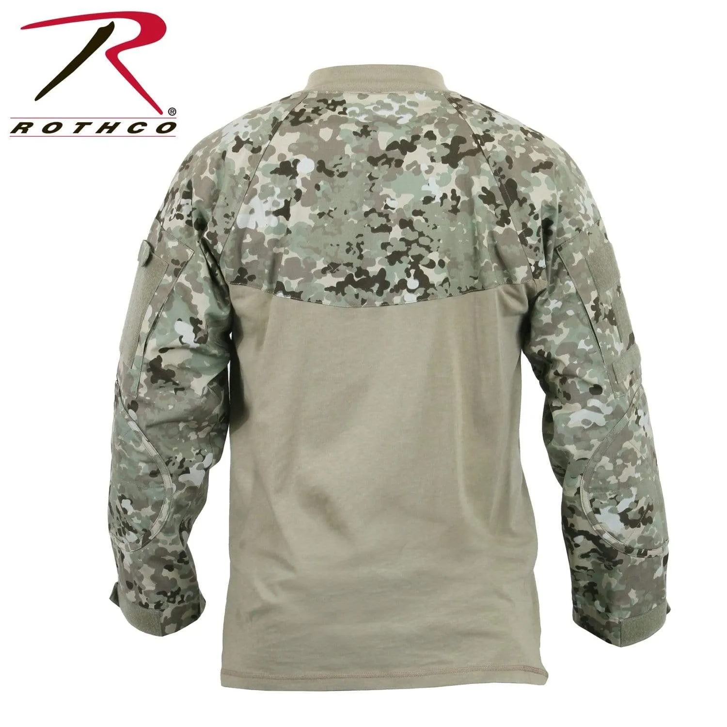 Rothco Military Combat Shirt- Total Terrain Camo
