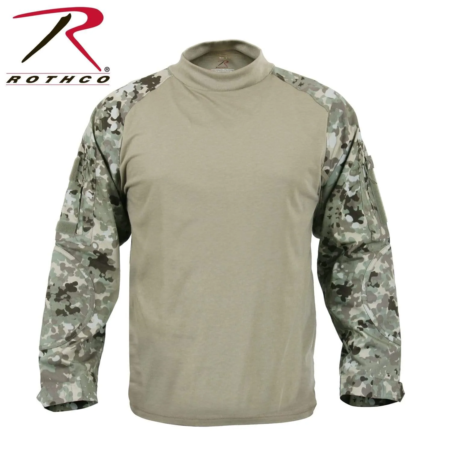 Rothco Military Combat Shirt- Total Terrain Camo