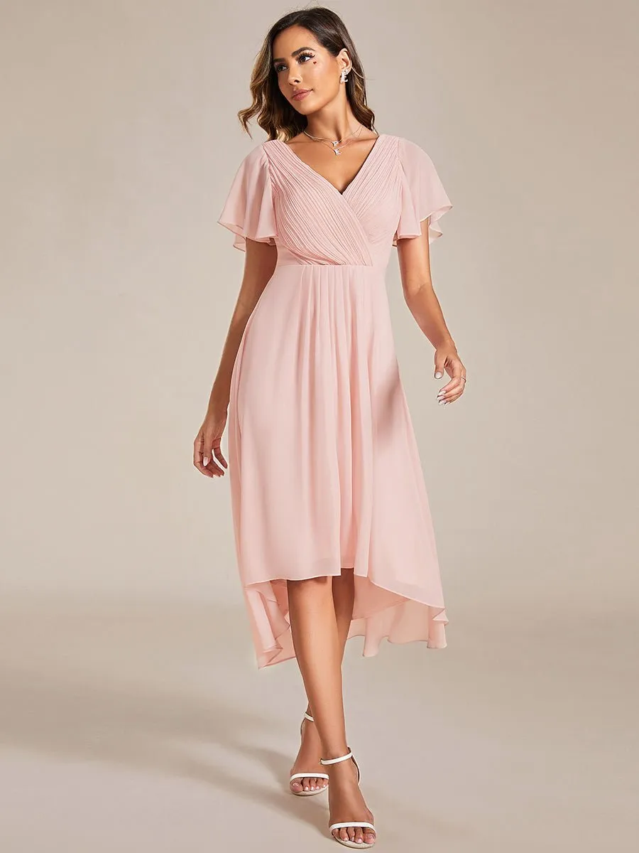 Roycebridal Jerry pleated ruffled mother of the groom gown