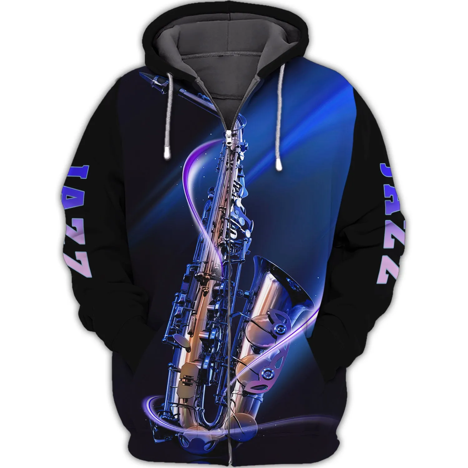 Saxophone Jazz - 3D Full Print Shirts 01